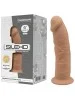 Gode Réaliste Caramel Double Densité N° 2 - 15 cm