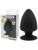 Plug Anal Noir Double Densité M - Ø 5,7 cm