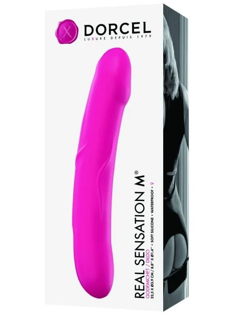 Gode Real Sensation Magenta M - 22 cm