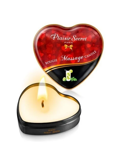 Mini Bougie de massage Mojito Plaisir secret - 35 ml