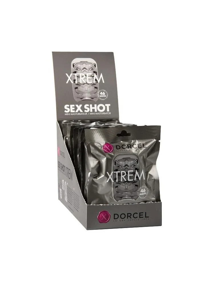 Masturbateur Sex Shot Xtrem Dorcel - Blanc