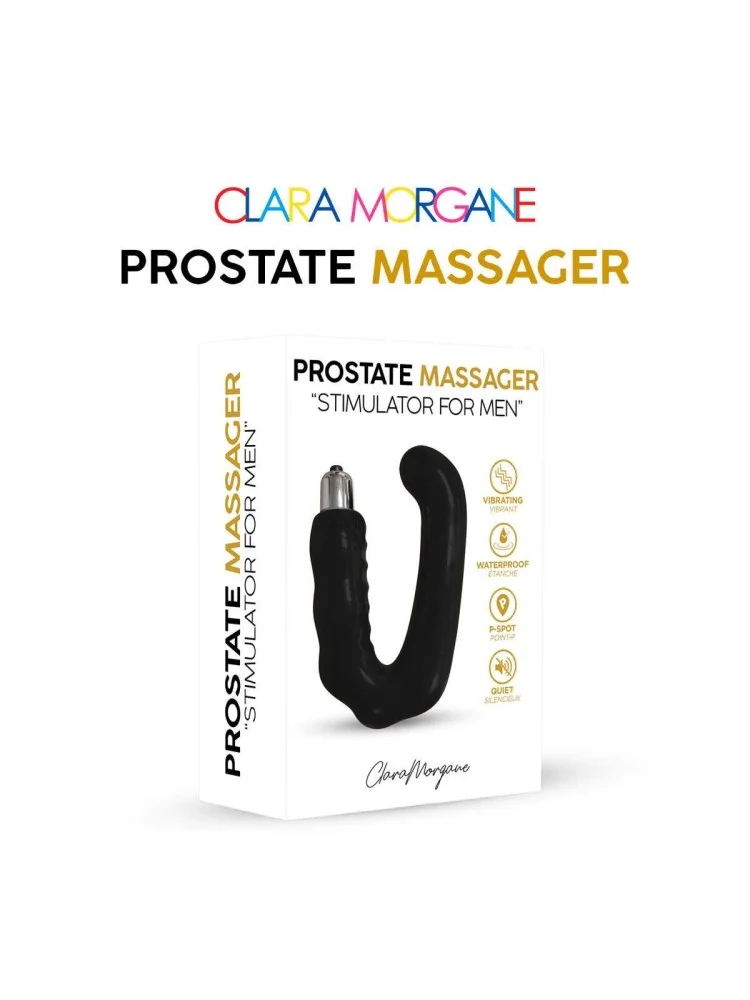 Stimulateur de prostate Clara Morgane - Noir