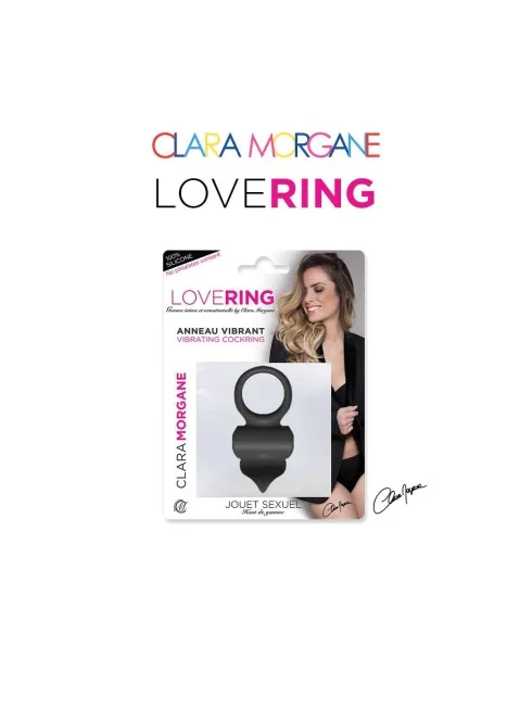 Love Ring - cockring vibrant - Noir