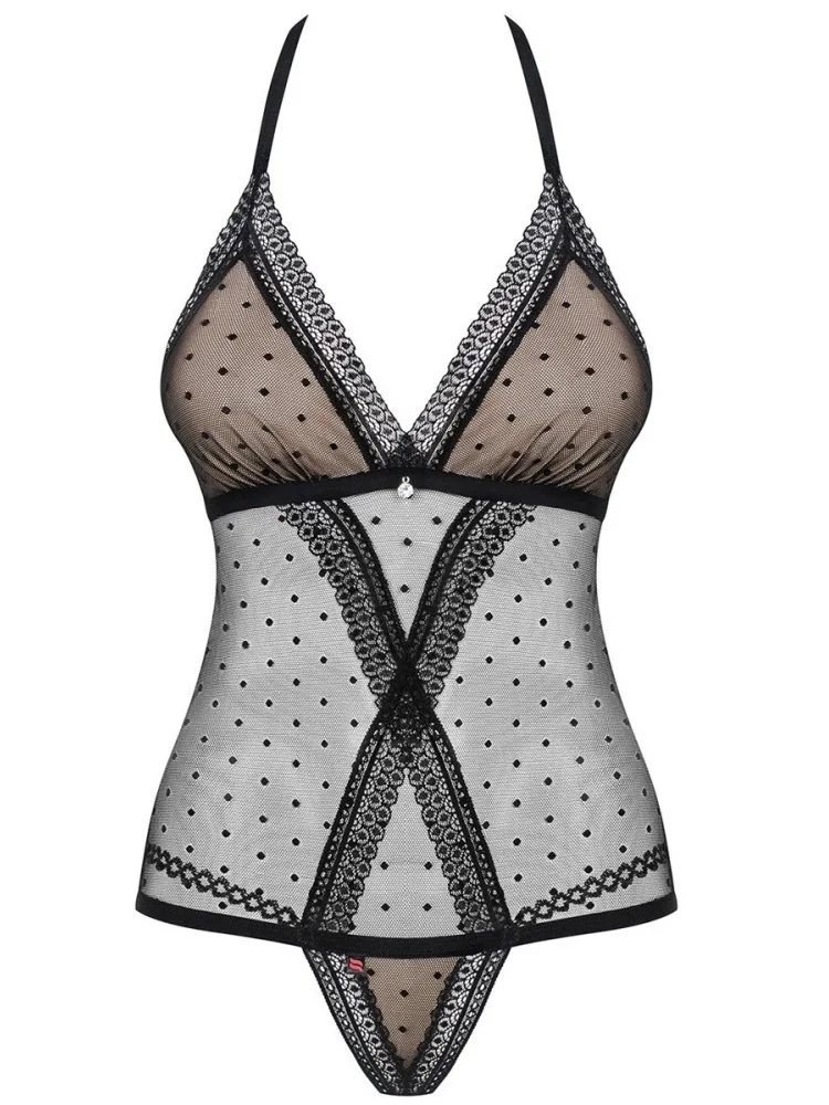 Robe sexy dentelle Chilirose Nuisettes CR-4245 Lerotika Robe sexy dentelle Chilirose Nuisettes CR-4245 Lerotika