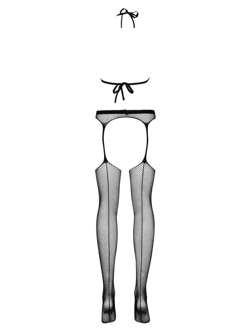 Combinaison Bodystocking noir N108 - SML