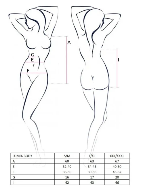 Body Lumia Noir - XXL-XXXL