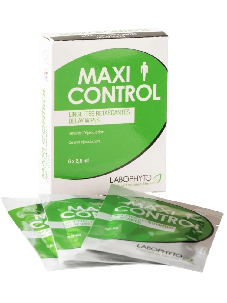 Maxi Control - 6 lingettes retardantes Maxi Control - 6 lingettes retardantes