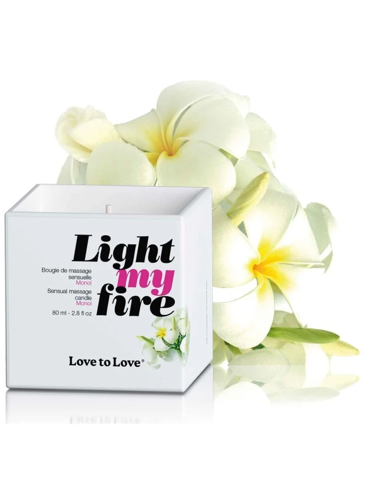 Bougie de massage Light My Fire Monoi - 80 ml