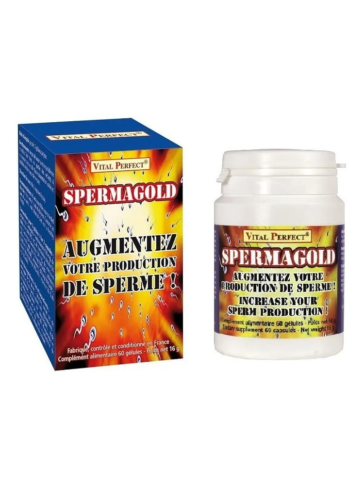 Spermagold : augmentez production de sperme - 60 gélules