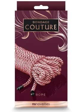 Corde Bondage Couture Or Rose