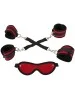Ensemble Bondage Contraintes Rouge
