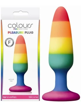 Plug Anal en Silicone Pride Edition - 11 cm