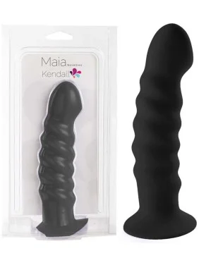 Gode Ventouse en Silicone Kendall Noir