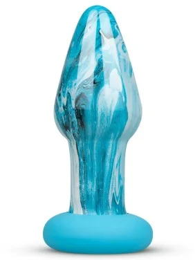 Gode Anal en Verre Ocean Curl