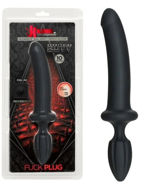 Double Gode Anal en Silicone Fuck Plug