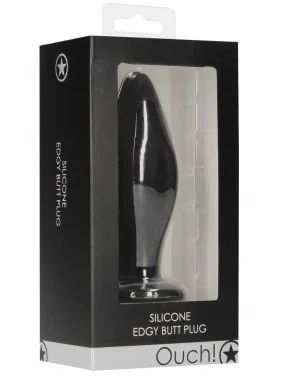 Plug Anal à Ventouse Edgy en Silicone