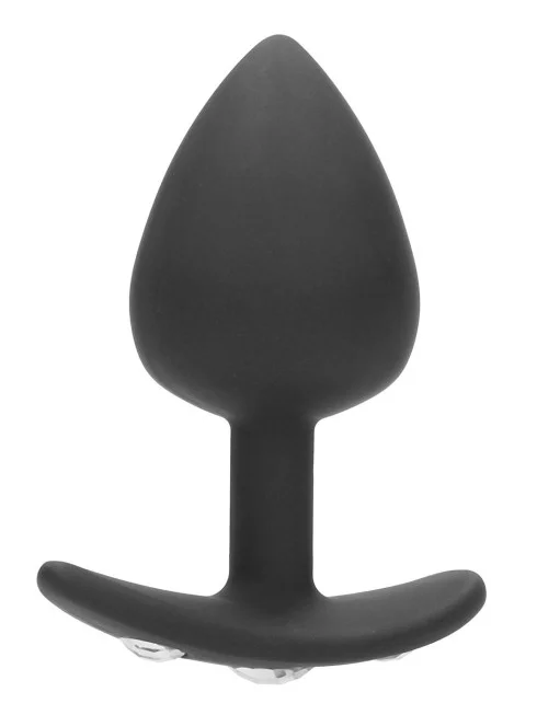 Plug Anal en Silicone avec Poignée - Extra Large