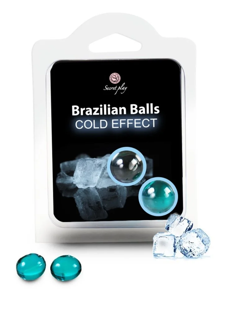 Boules de massage Brésiliennes effet fraîcheur - BZ6134