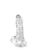 Gode jelly transparent ventouse taille XS 13cm - CC570120