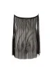 Nuisette en résille noire transparente - R2741040