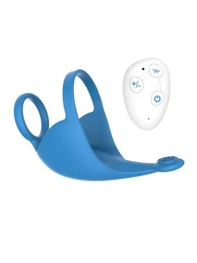 Vibrateur / Masseur de testicule télécommandé, USB waterproof - WS-NV549