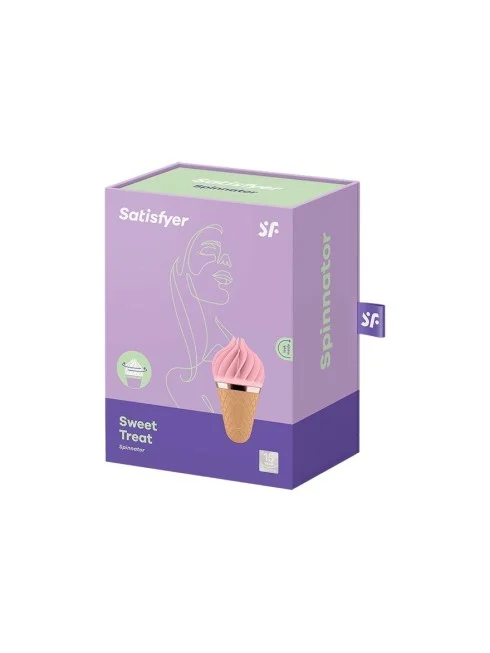 Stimulateur de clitoris USB Sweet Treat Rose Satisfyer - CC5972340050