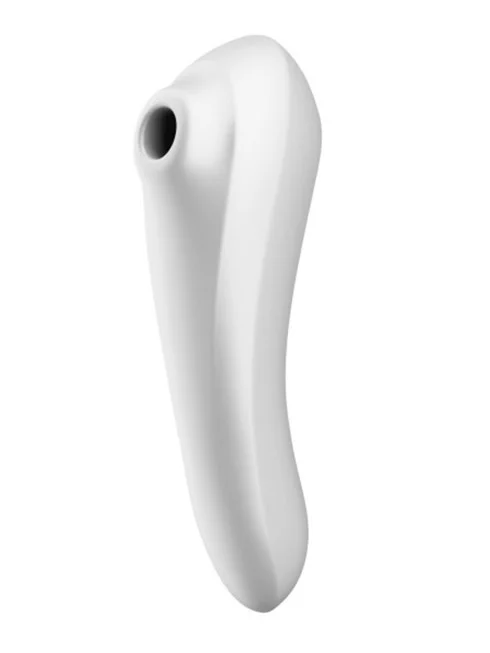 Vibromasseur et stimulateur de clitoris blanc connecté Dual Pleasure Satisfyer - CC5972590201