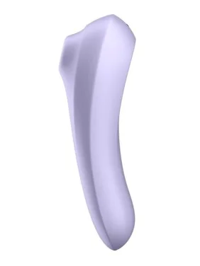 Vibromasseur et stimulateur de clitoris violet connecté Dual Pleasure Satisfyer - CC5972590201