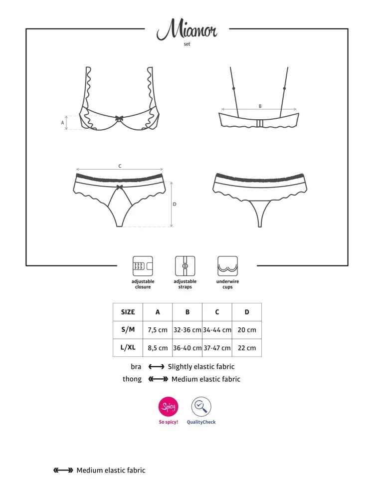 Swanita Nuisette string noir Obsessive Nuisettes OB-02389 Lerotika Swanita Nuisette string noir Obsessive Nuisettes OB-02389 Lerotika